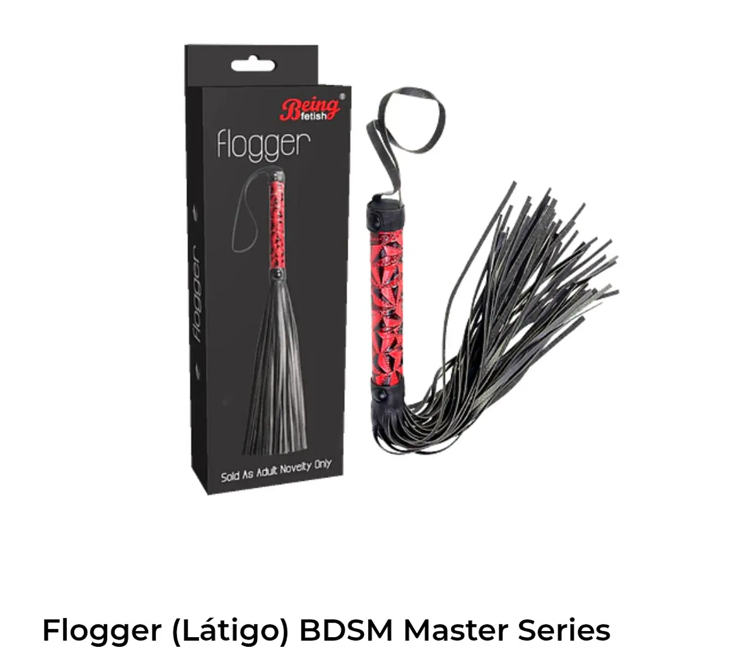 Flogger látigo bdsm master series 1