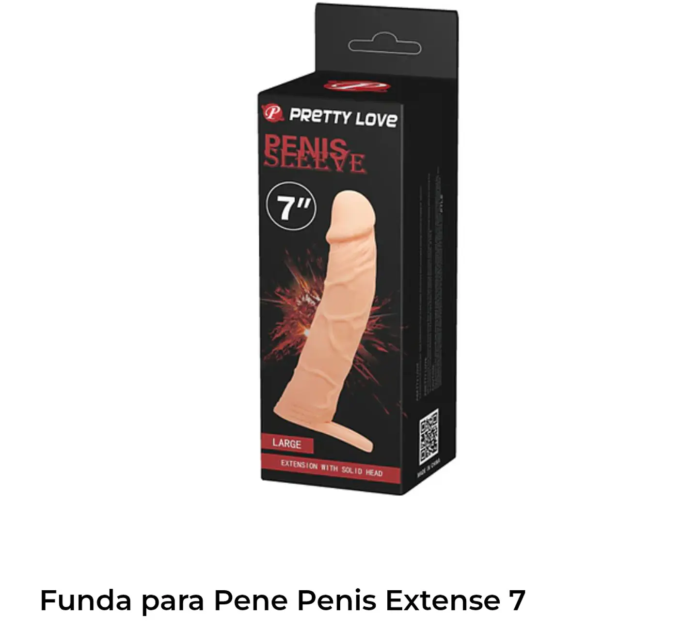 Funda para pene penis extense 7 1