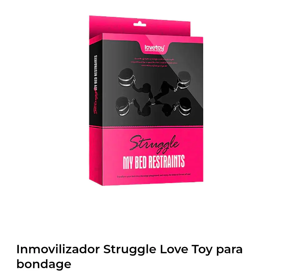 inmovillizador struggle love toy para bondage 1