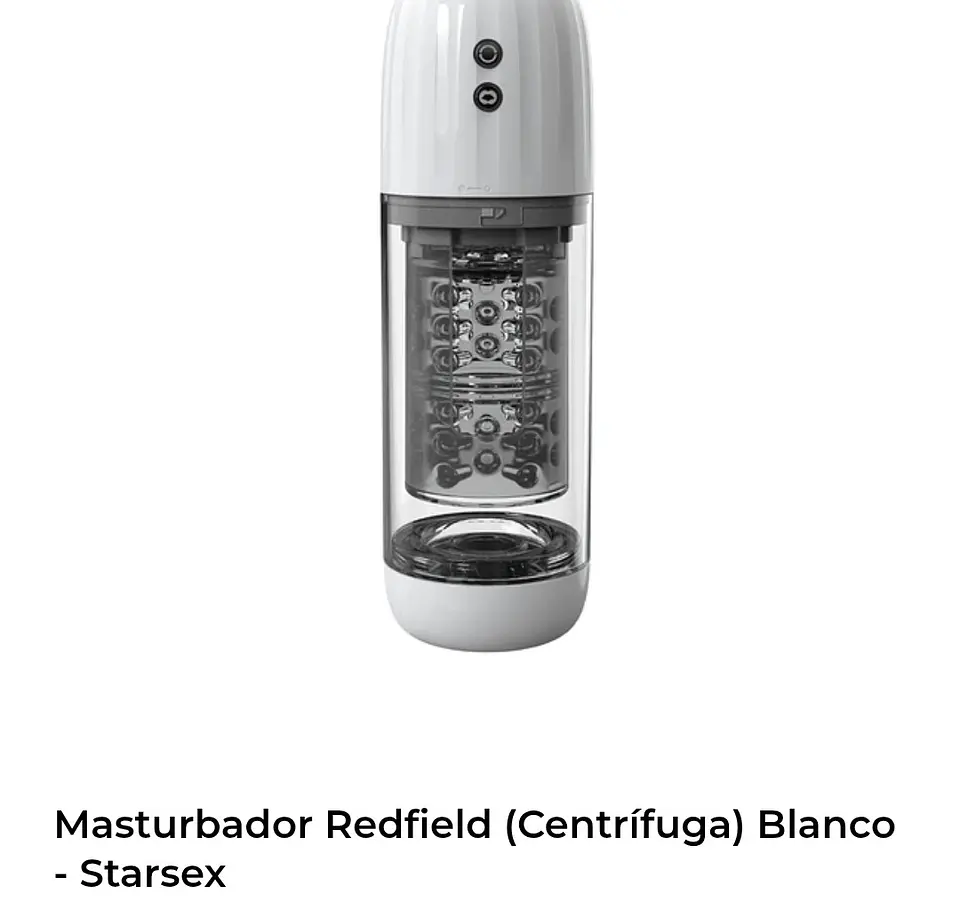 Masturbador redfield centrifuga blanco starsex 1