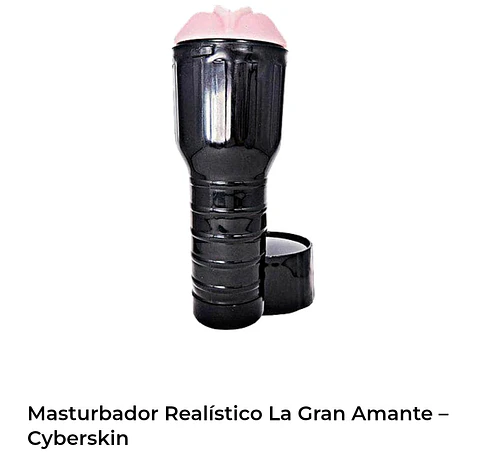 Masturbador realístico la gran amante ciberskin