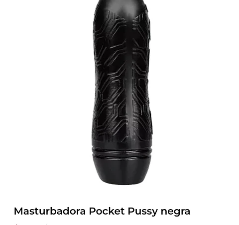 Masturbadora pocket pussy negra