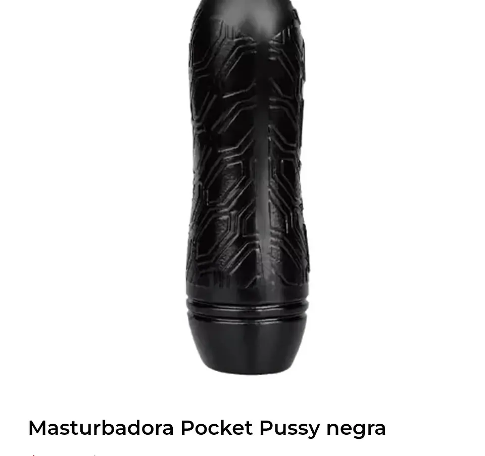 Masturbadora pocket pussy negra 1