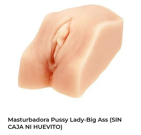 Masturbadora pussy lady-big ass sin caja ni huevito