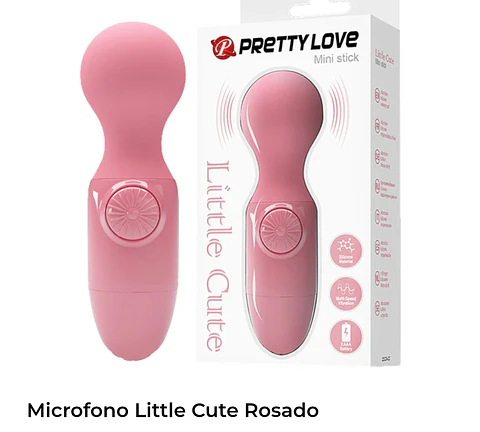 Micrófono Little cute rosado