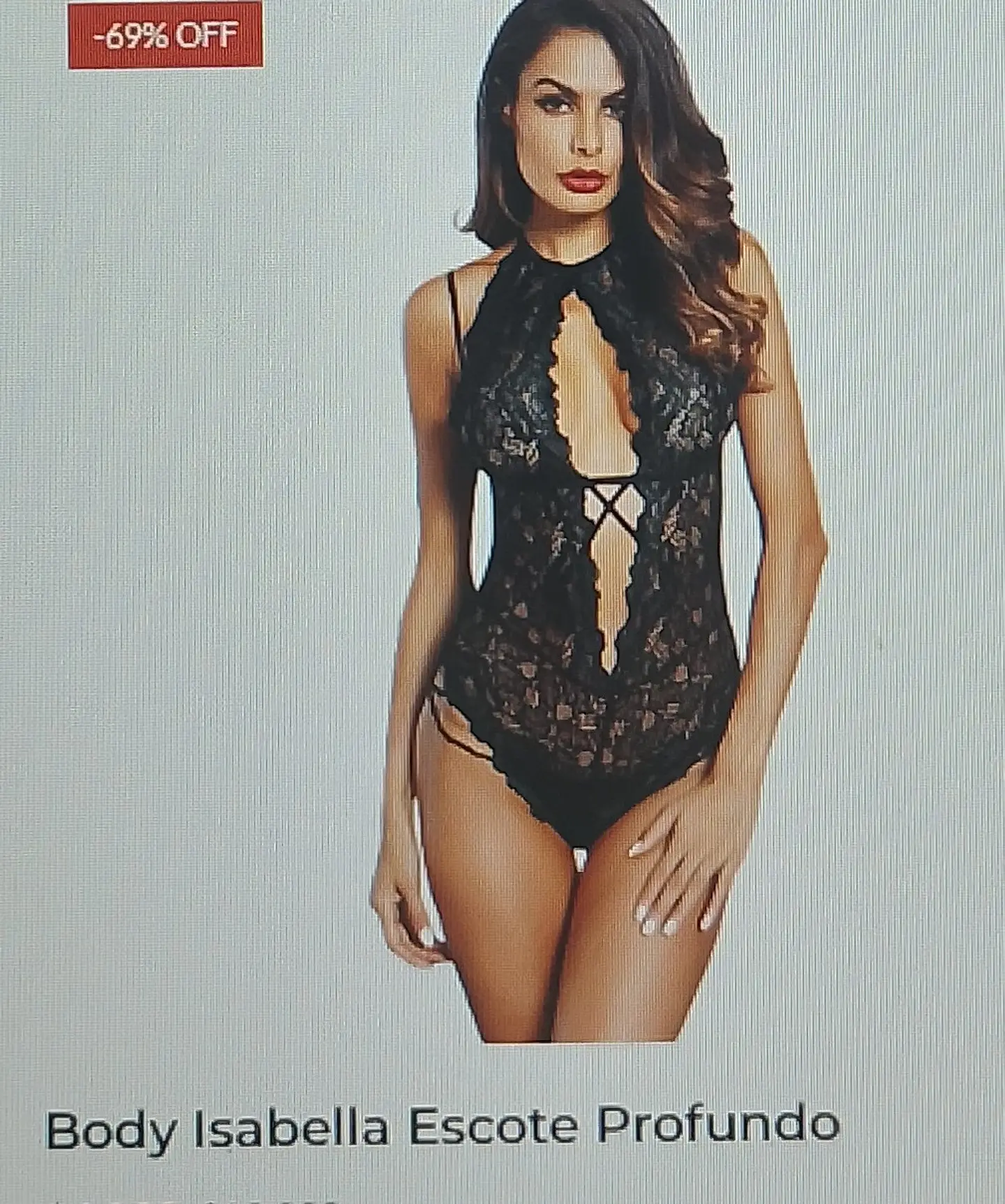 Body isabella escote profundo 1