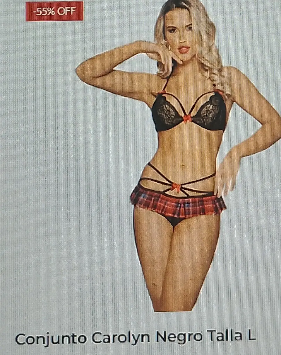 Conjunto carolyn negro Talla L 1