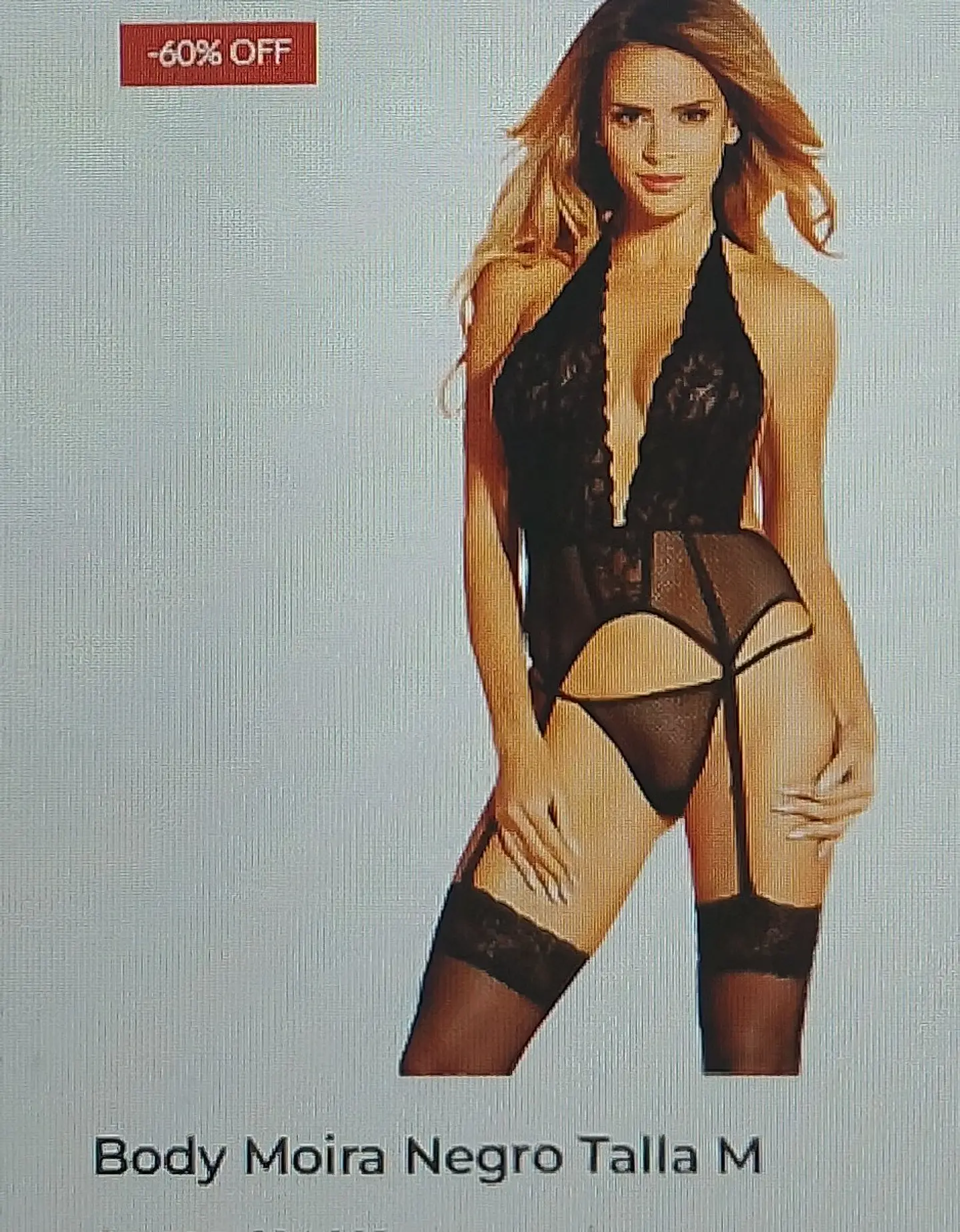 Body Moira negro Talla M 1