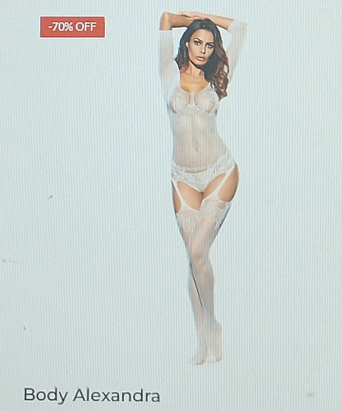 Body Megan blanco Talla L