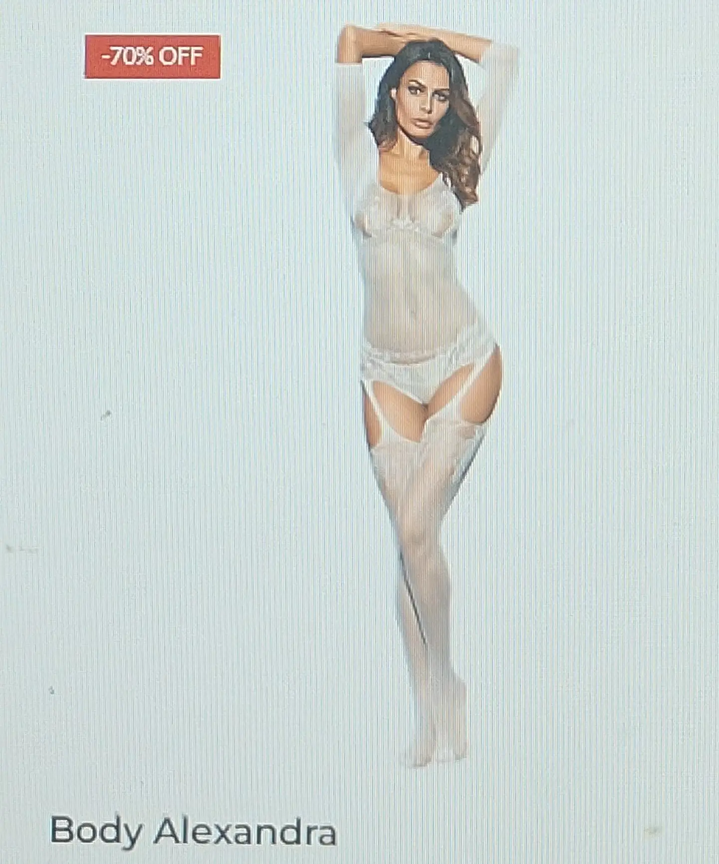 Body Megan blanco Talla L 1