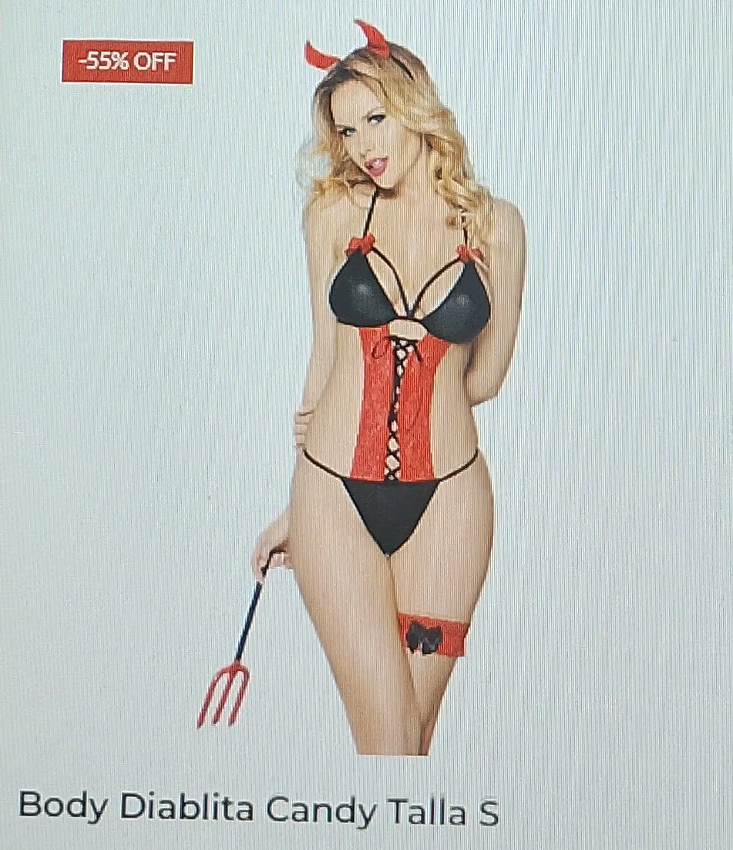 Body diablita Candy Talla S 1