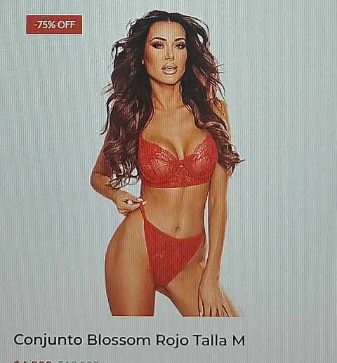 Conjunto blossm rojo Talla M