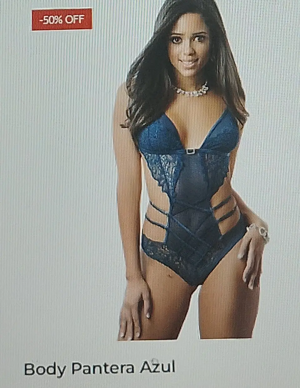 Body pantera azul 1