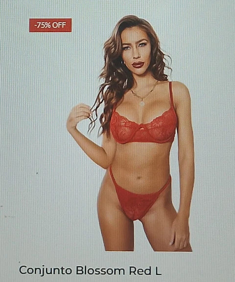 Conjunto blossm red Talla L