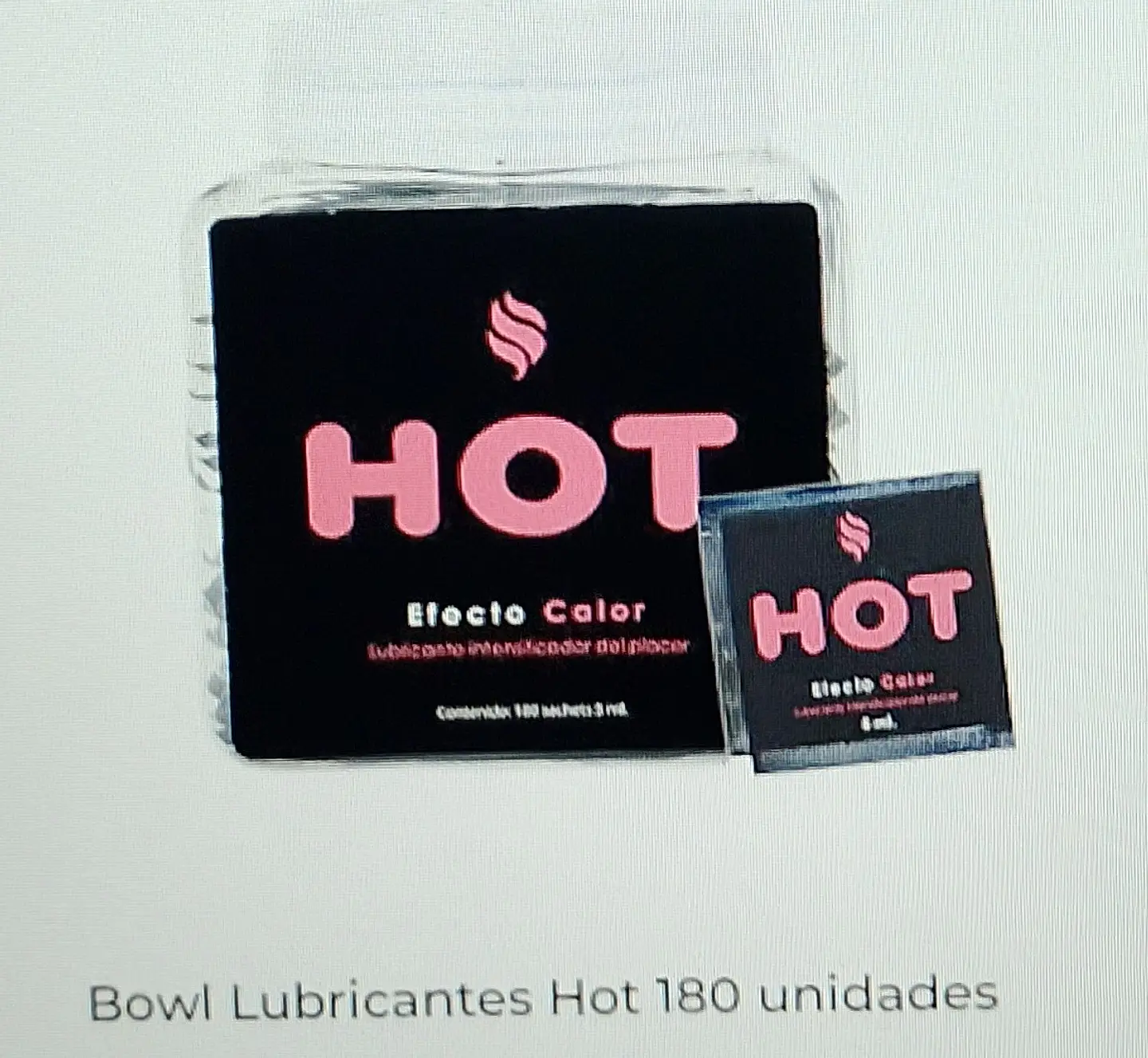 Bowl lubricantes hot 180 unidades 1