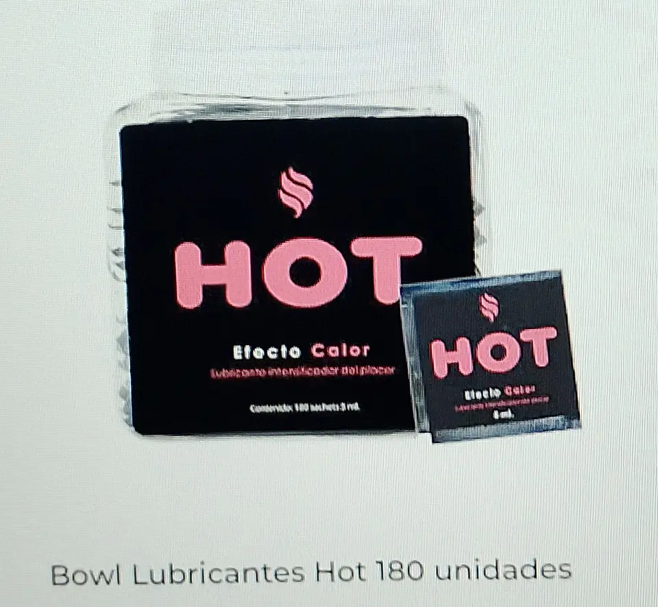 Bowl lubricantes hot 180 unidades 1