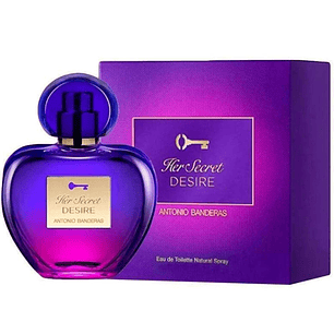 Antonio Banderas Her Secret Desire 80ML EDT Mujer