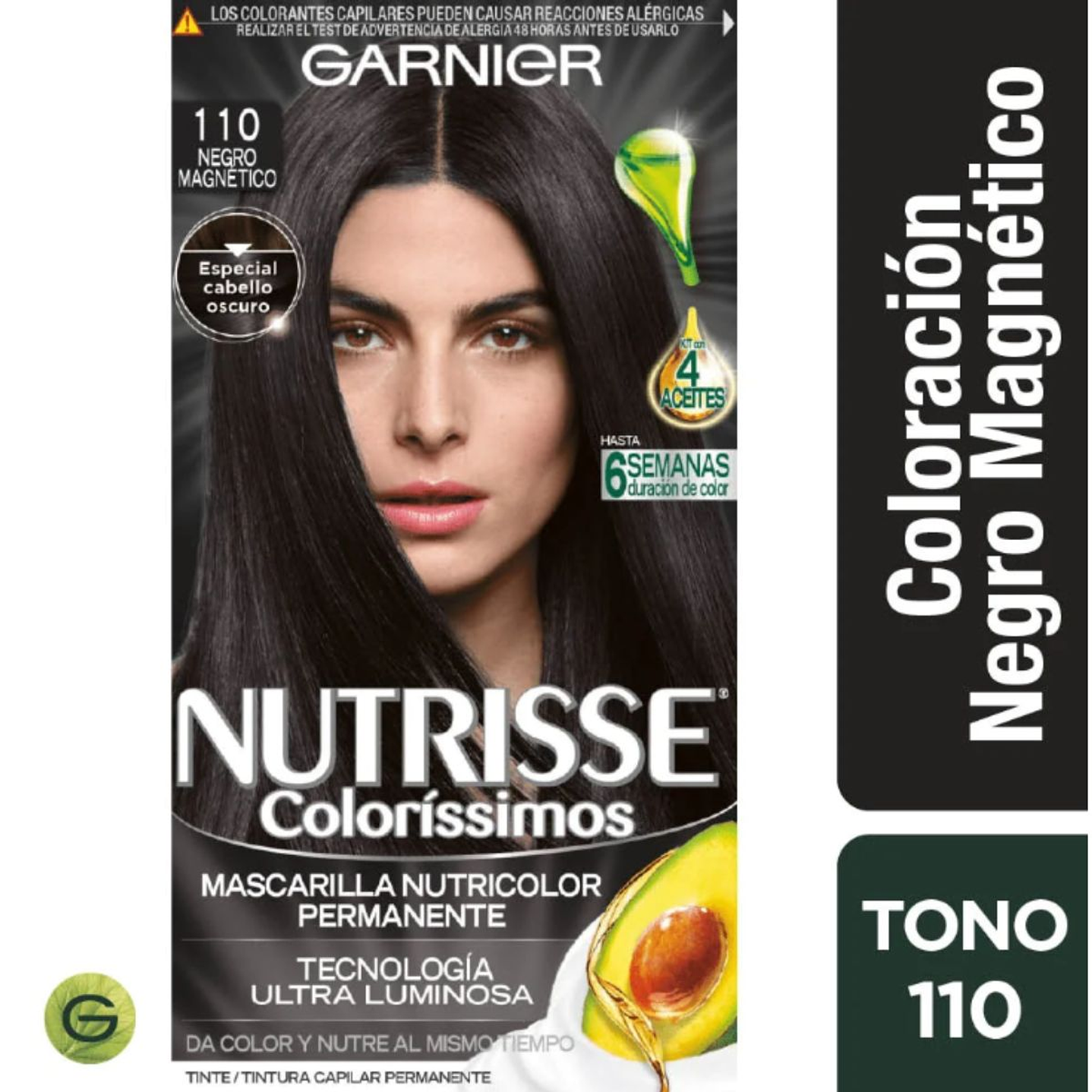 TINTURA NUTRISSE COLORISSIMOS 110 NEGRO MAGNÉTICO