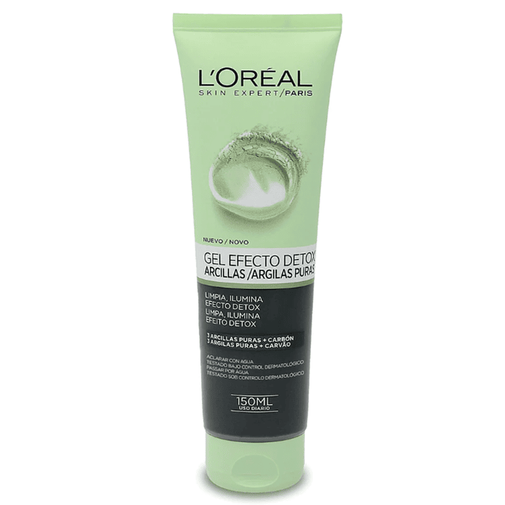 Gel Limpiador Efecto Detox Arcillas Puras 150 Ml