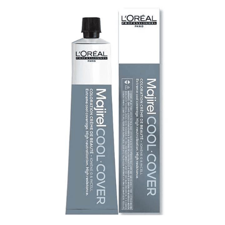 LOREAL MAJIREL TINTURA COOL COVER BRONZE 7.11 RUBIO CENIZA PROFUNDO 50G