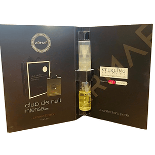 DECANT CLUB DE NUIT INTENSE EDP LIMITED EDITION PARFUM 2ML