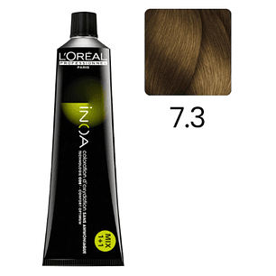 L'Oréal - Tinte INOA sin amoniaco 7.3 Rubio Medio Dorado 60 ml