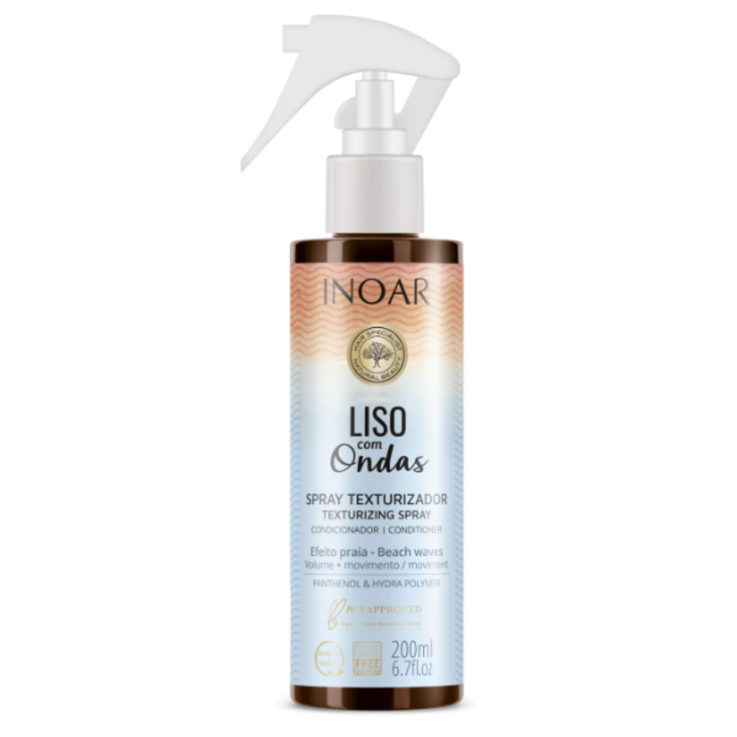 INOAR SPRAY TEXTURIZADOR LISO  CON ONDAS 200ML