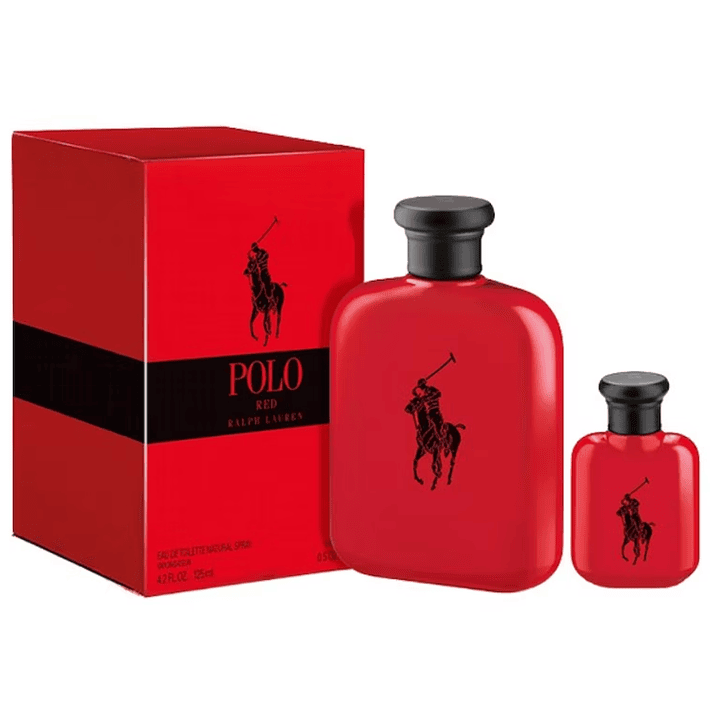 Estuche Polo Red Travel Exclusive EDT 125 + 15 ML Hombre