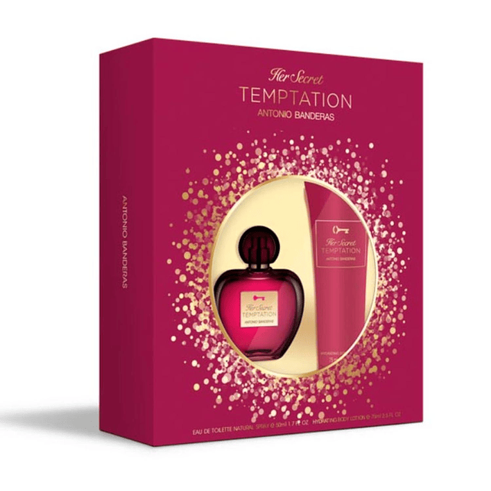 Set Her Secret Temptation EDT 50ml Body Lotion 75ml 1