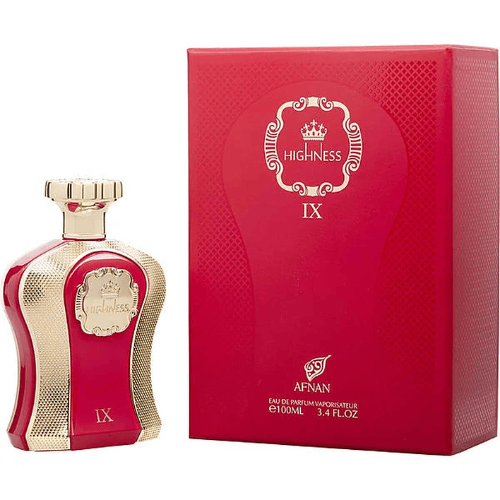 Highness Ix Maroon Edp 100Ml Mujer Afnan 1