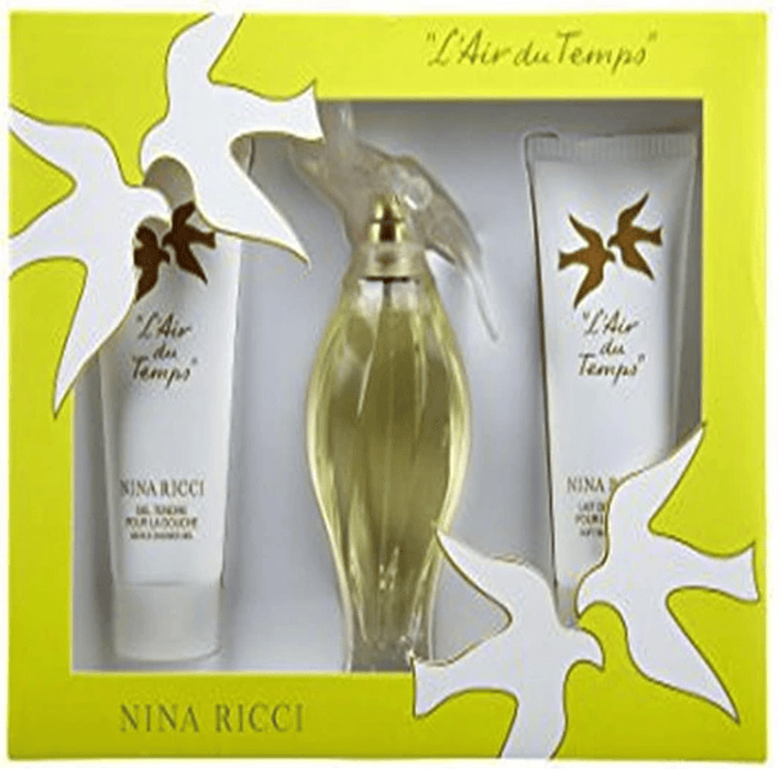 Estuche L Air Du Temps 2Pcs Locion+ Gel 100 Ml Mujer 1