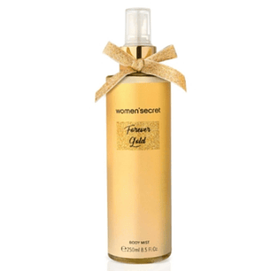 WOMAN SECRET FOREVER GOLD BODY SPLASH 250ML CON BRILLO