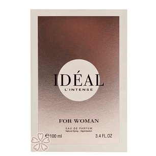 Ideal L'intense For Women Fragrance World Edp 100 ML Mujer