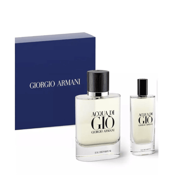 ESTUCHE ACQUA DI GIO EAU DE PARFUM HOMBRE 100ML +15ML 1