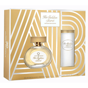 HER GOLDEN SECRET MUJER EDT ESTUCHE DE 80ML DESO