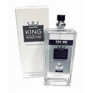 King Of Seduction Tester Edt 80ml Hombre