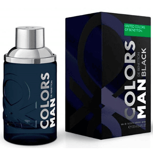 BENETTON COLORS BLACK EDT 100ML HOMBRE
