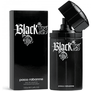 XS BLACK HOMBRE EDT 100ML ANTIGUO FORMATO