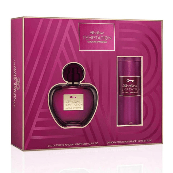 Her Secret Temptation 80ml Mas Deo Set 1