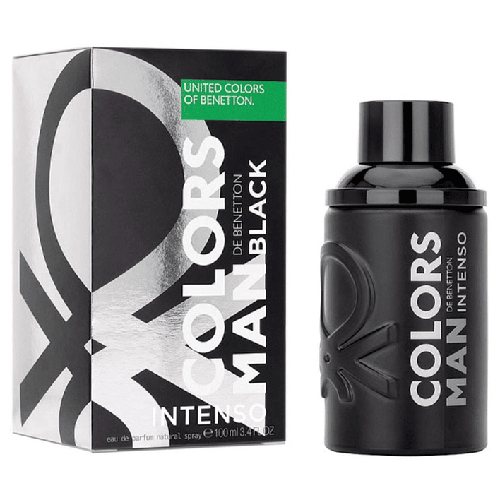 BENETTON COLORS MAN BLACK INTENSO EDT 100ML 1