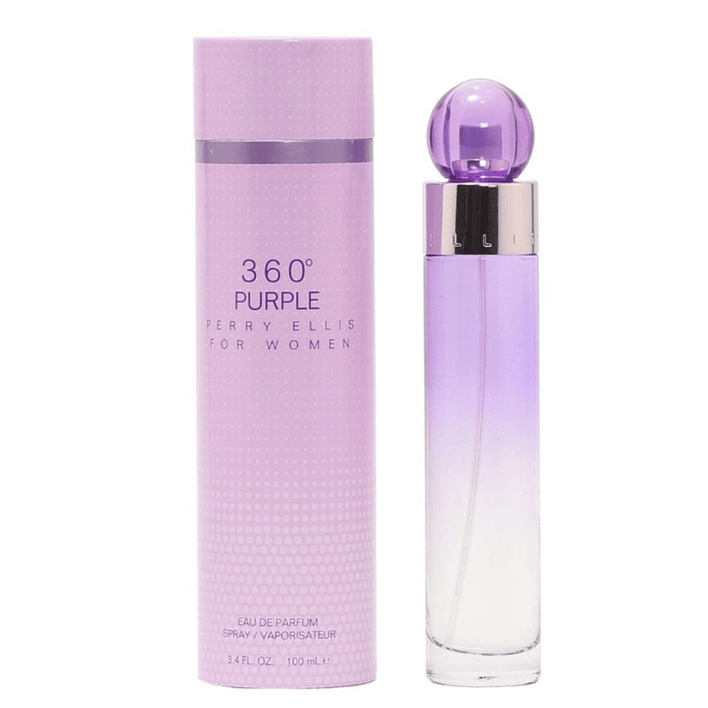 360 PURPLE DAMA EDP 100ML PERRY ELLIS 1