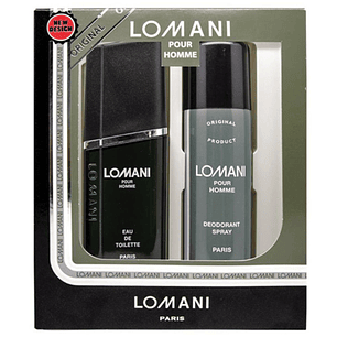 LOMANI SET DE 2 PCS HOMBRE EDT