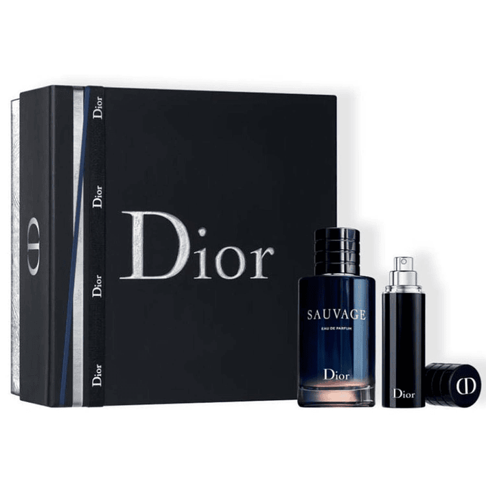 SAUVAGE ESTUCHE EDP 100ML + 10ML HOMBRE 1