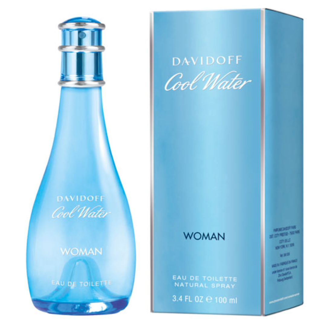 Davidoff Cool Water 100ml Edt Mujer 2