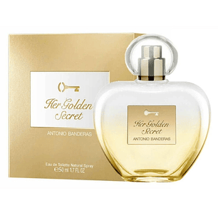 Her Golden Secret Antonio Banderas Edt 50Ml Mujer
