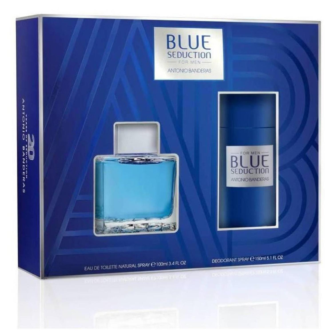 Blue Seduction Antonio Banderas Edt 100 +150Ml Deo Hombre 1