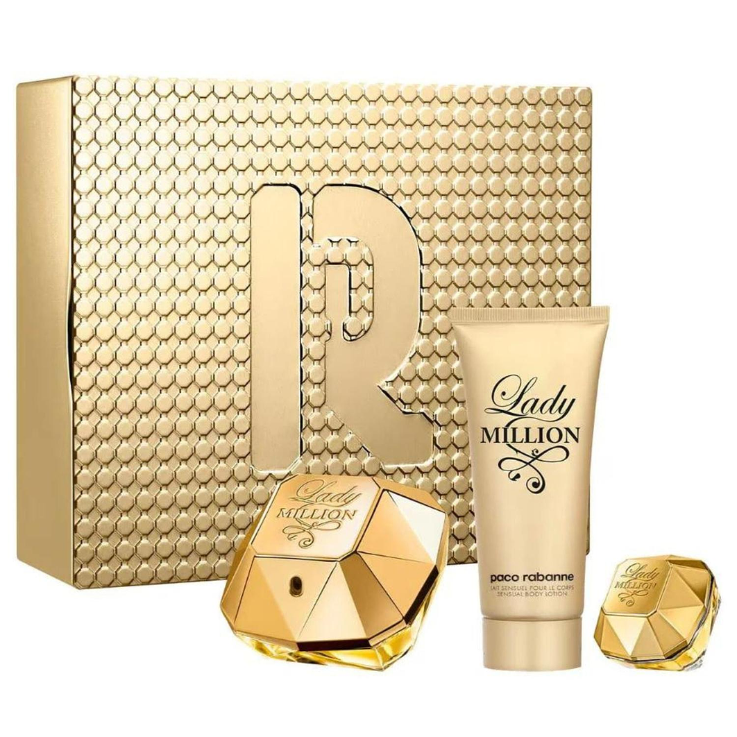 Estuche Lady Million Edp 80ml+5ml+100Ml B/L Mujer 1