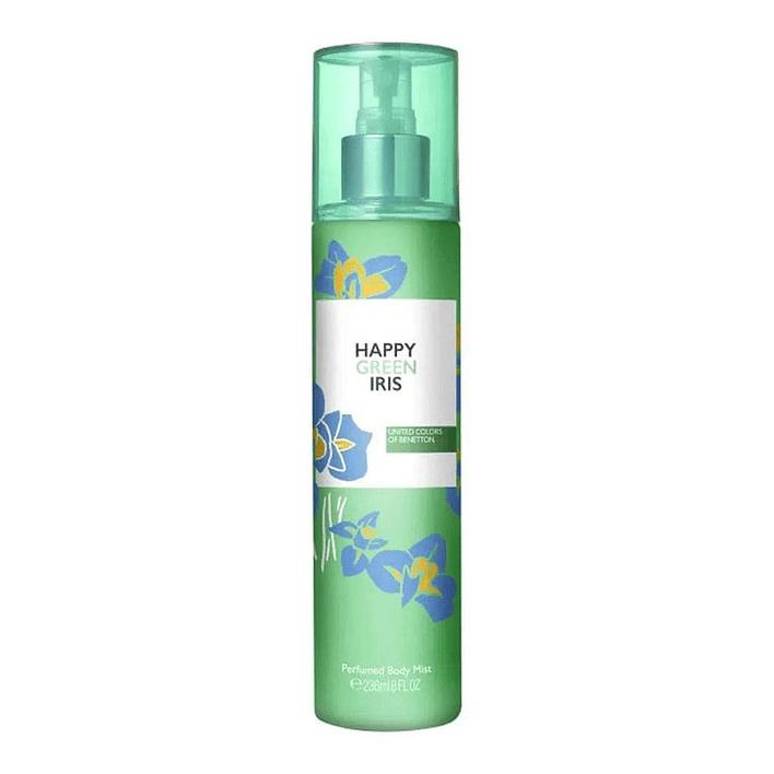 Happy Green Iris Benetton 236Ml Mujer Body Mist 1