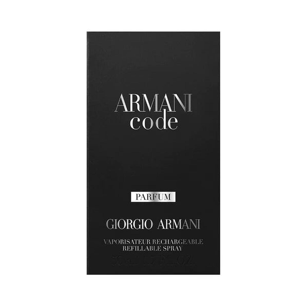 Armani Code Parfum 50ML Rechargable Hombre 1
