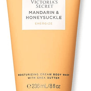 Mandarin Honeysuckle Victoria Secret 236ml Moisturing Cream Body Wash Mujer (Formato 2023)